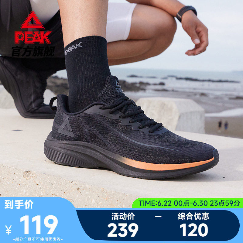 匹克运动鞋跑鞋男鞋轻便跑步鞋