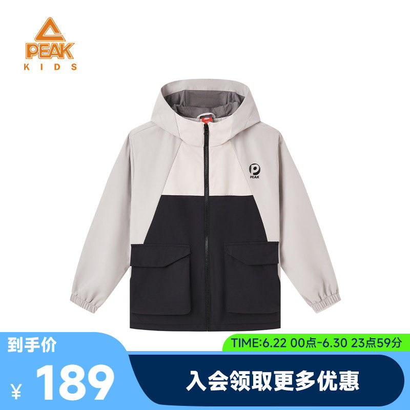 防风保暖儿童抓绒外套