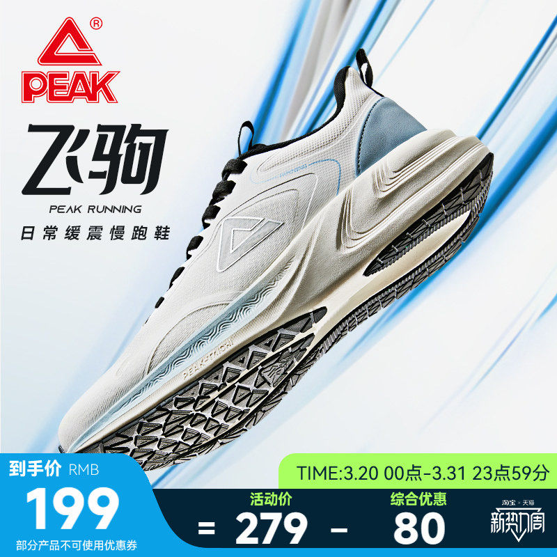 匹克态极飞驹跑步鞋男鞋女夏季减震回弹运动鞋男中考体测训练鞋子