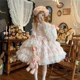 YoYo酱~原创设计Lolita洋装doll感jsk吊带连衣裙夏季