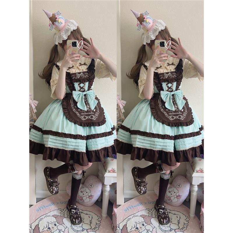 生巧千层白糖少女LolitaJSK