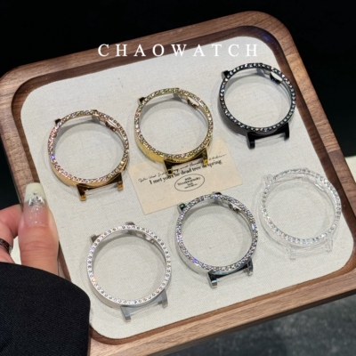 闪钻镂空适用于华为gt6手表保护壳gt5pro保护套gt4女款fit4小米s5