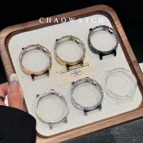 闪钻镂空适用于华为gt6手表保护壳gt5pro保护套gt4女款fit4小米s5