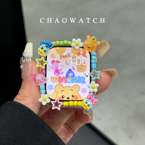 卡通迪士尼适用于s11苹果手表s10保护壳apple女款iwatchs987防摔