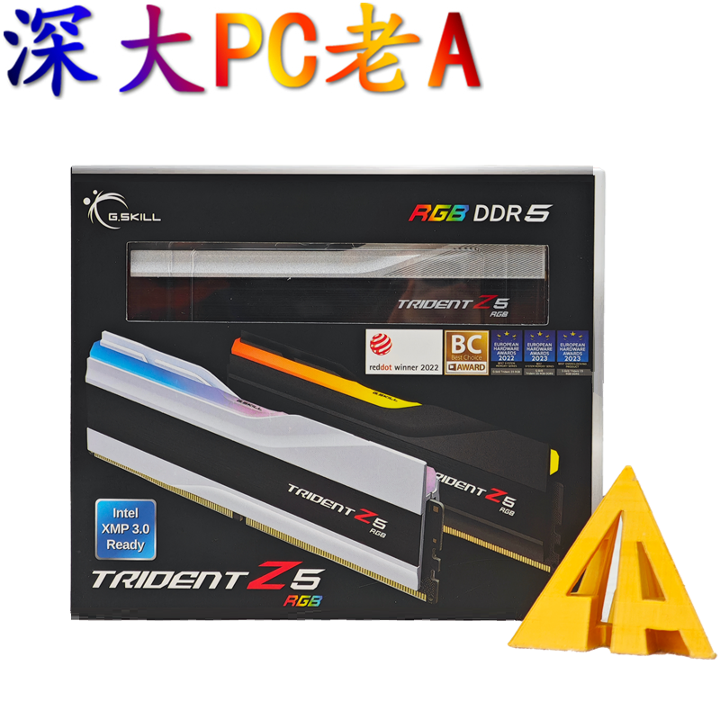 芝奇48G/96G套装DDR5内存6400 6800 7200 8000幻锋戟RGB灯条24G*2-封面