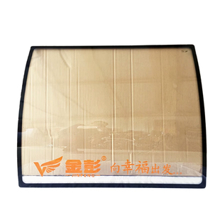 金彭电动三轮车前挡风玻璃 三轮车前挡钢化玻璃 原装金彭挡风玻璃