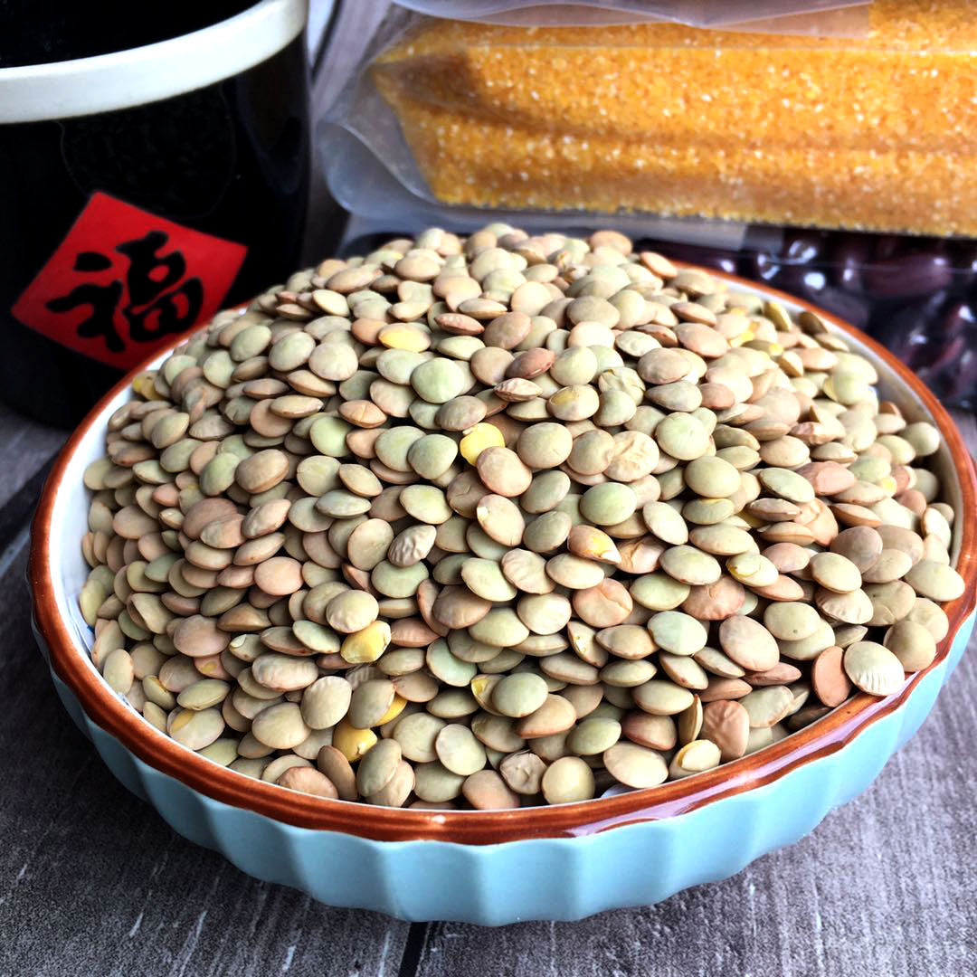 精选装西北特产甘肃小扁豆子2500g五斤健康粗杂粮小扁豆兵豆袋装