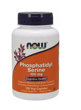 现货美国NOW foods Phosphatidyl Serine磷脂酰丝氨酸 加强脑记忆