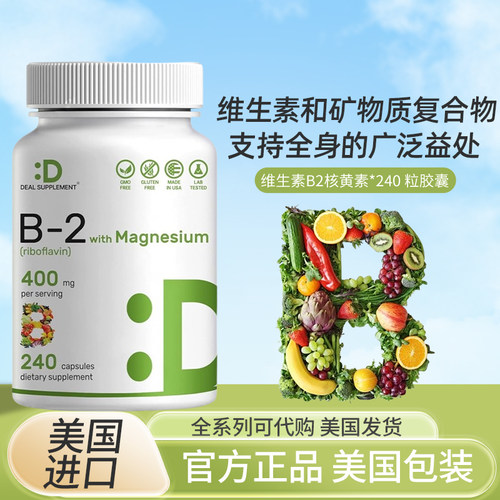 现货DEALSUPPLEMENT核黄素B2