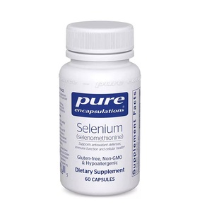 美国pure倍宜桥本Selenium硒代蛋氨酸硒元素无麸质60粒 90天