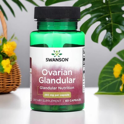 现货美国Swanson Ovarian Glandular 雌激素250毫克60胶囊