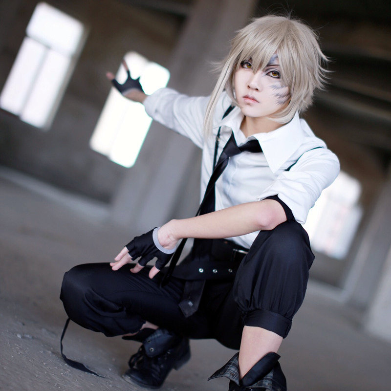 【亲漫园】文豪野犬cos服月下兽中岛敦cos服漫展年会 cosplay服装