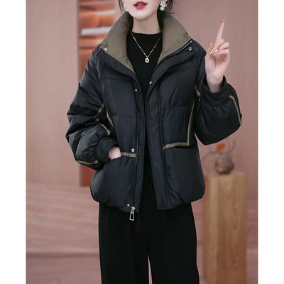 高端洋气短款羽绒服女