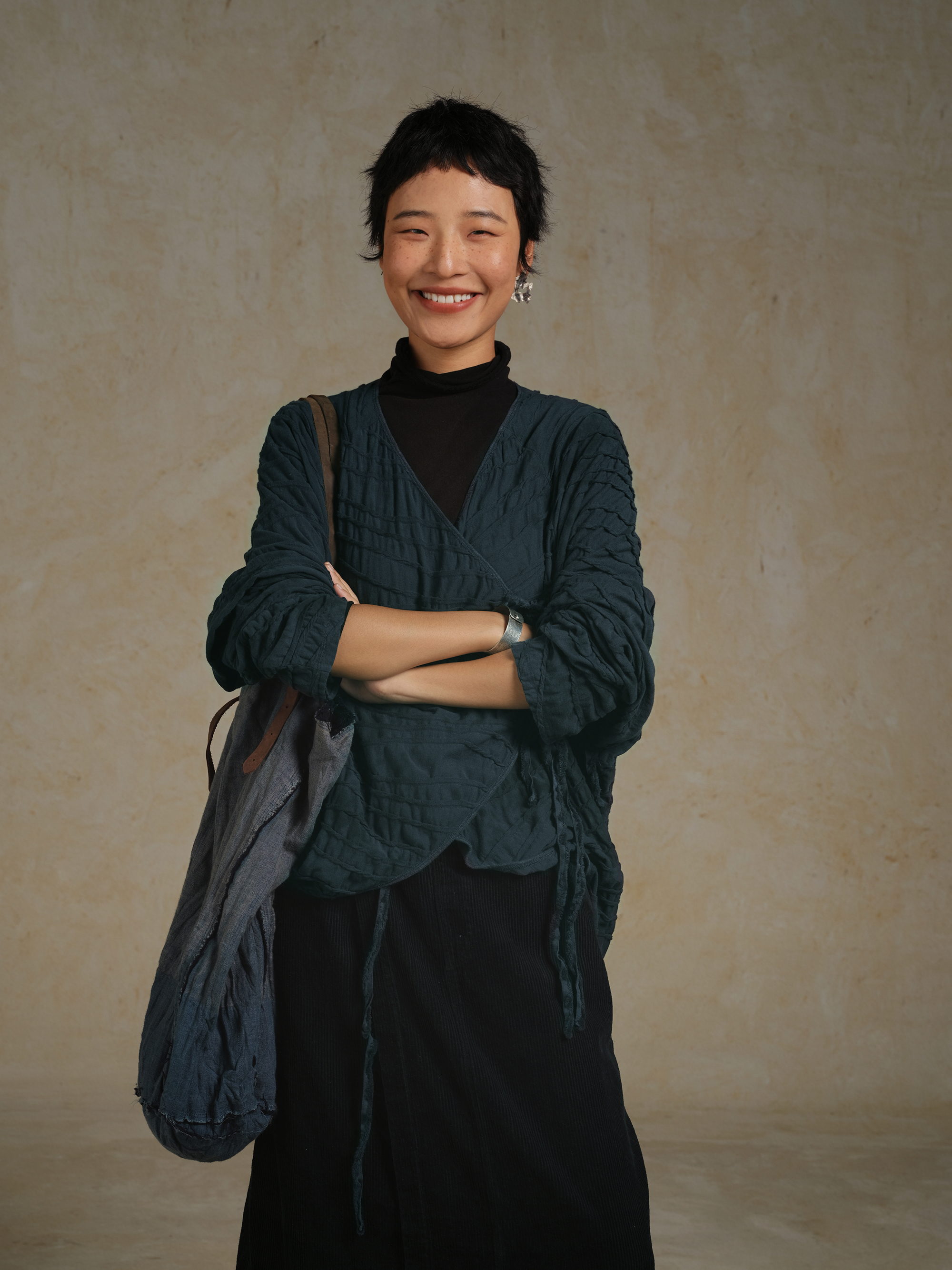 长袖汉麻外套几见复古秋季复古