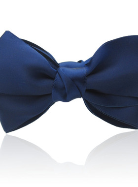 缎带香蕉夹 手工蝴蝶结发夹 77J2