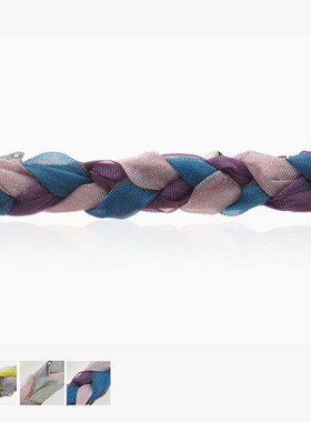 丽龙湾波西米亚麻花辫发夹 613绢纱横夹 弹簧夹 顶夹