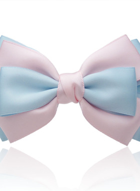 丽龙湾手工蝴蝶结发饰发夹发卡 韩版可爱少女头饰410