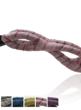 707丽龙湾 手工饰品发饰头饰 8字夹绢纱缠布香蕉夹发夹 扭夹 竖夹