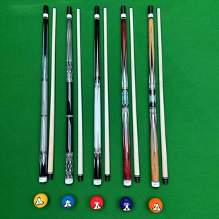 威利如一第三代分体式台球杆中式斯诺克黑八九球打杆大头杆专业级