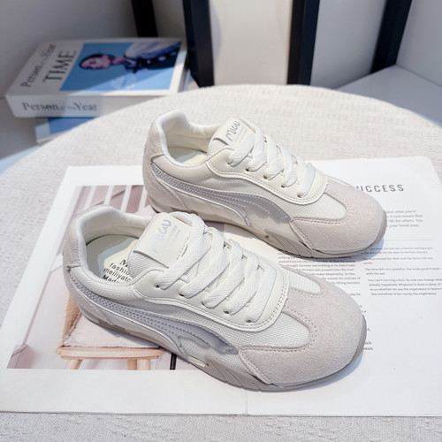 阿甘德训鞋女2026夏透气小白鞋