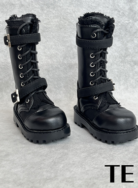 【TE BJD】4分3分大叔靴子男流苏绑带 1/4 1/3 Uncle BJD娃娃鞋子