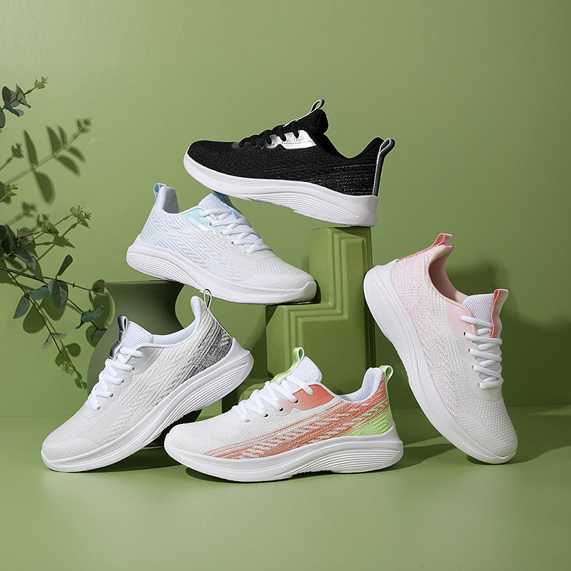 中考体育专用鞋女初中生超轻跑步鞋减震学生运动鞋情侣休闲鞋大码,女鞋,浅口单鞋,淘宝优惠券,粉丝福利购,淘宝优惠卷