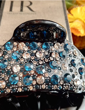 韩国高档水晶满钻发饰