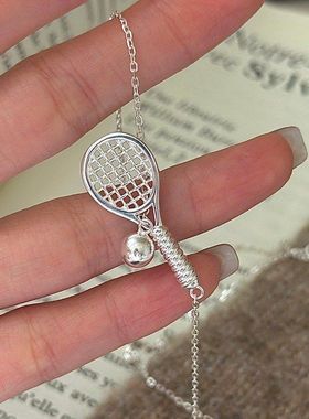 S925纯银韩版小众设计感复古项链