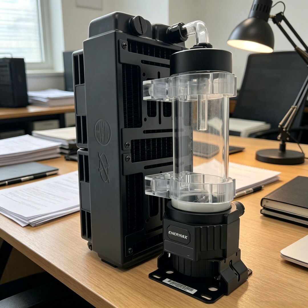 60加厚型240纯铜水冷散热器 外置水冷组合 服务器水冷，电脑水冷