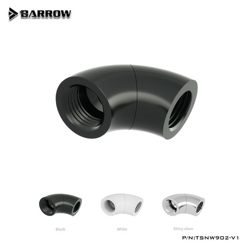 Barrow90度蛇形双内牙旋转接头