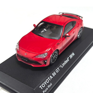 京商Kyosho 1:43丰田Toyota 86 GT 2016仿真收藏合金汽车模型摆件