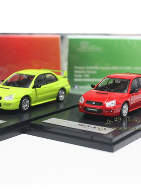斯巴鲁翼豹 IMPREZA WRX静态合金汽车模型1:64收藏摆设场景礼品