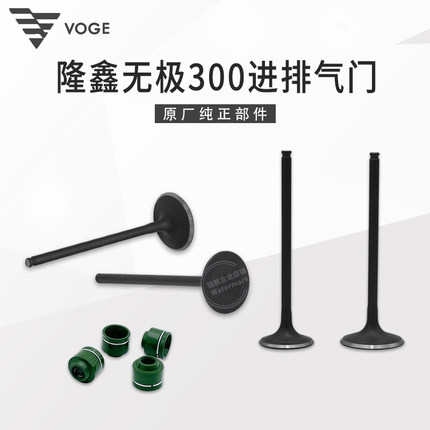 VOGE无极300RR AC GY DS CR6黄河自由300隆鑫YF300发动机进排气门