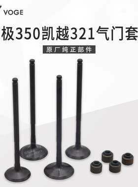 无极350AC凯越321R 321RR隆鑫LX300-9 KEL350发动机气门套件油封