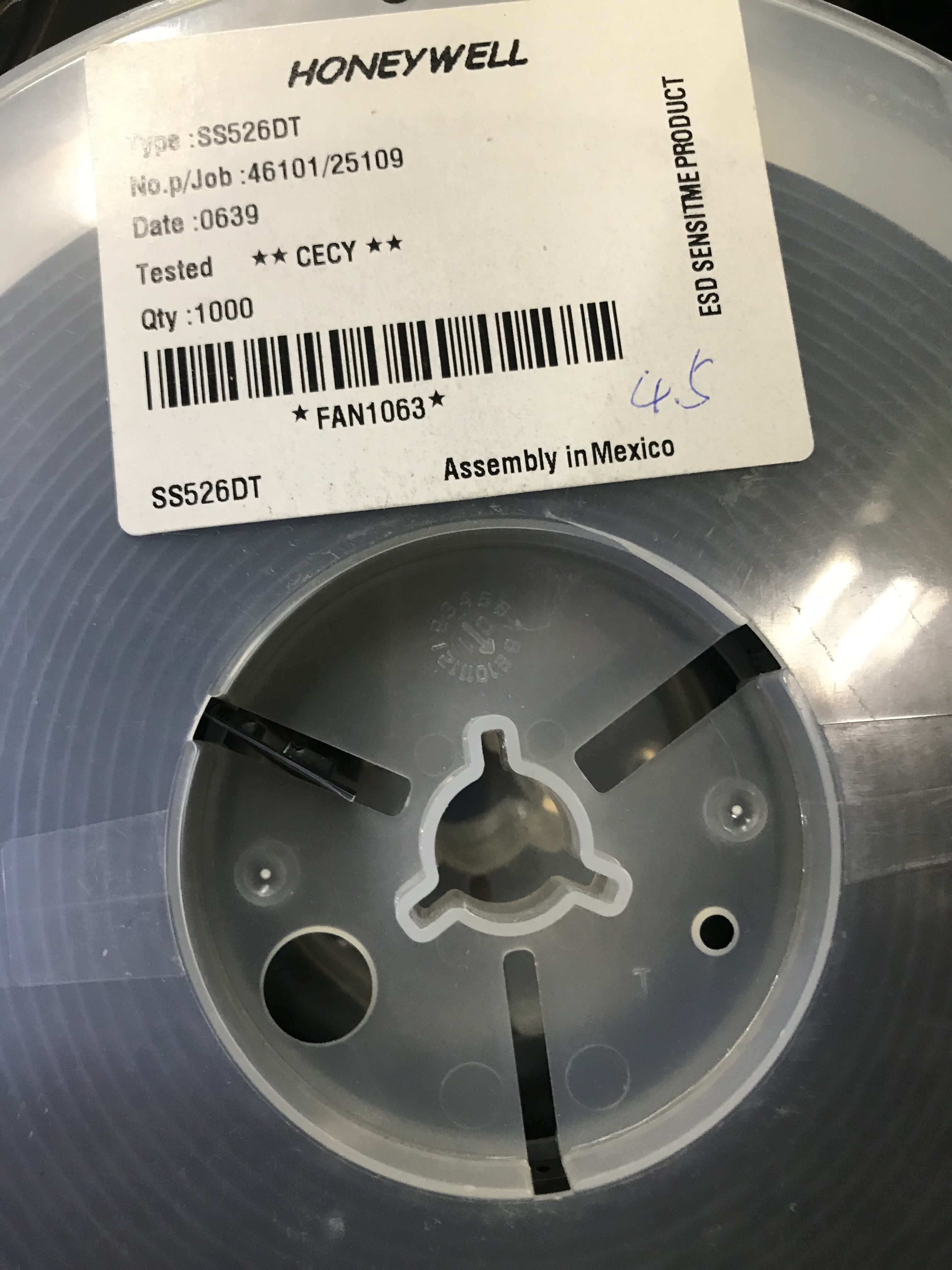 全新正品原裝 SS526DT SS526 霍尔效应位置传感器  霍尔传感器