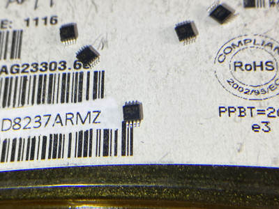 AD8237ARMZ AD8237 丝印Y4H 散新的 保证质量 实体现货及时发货