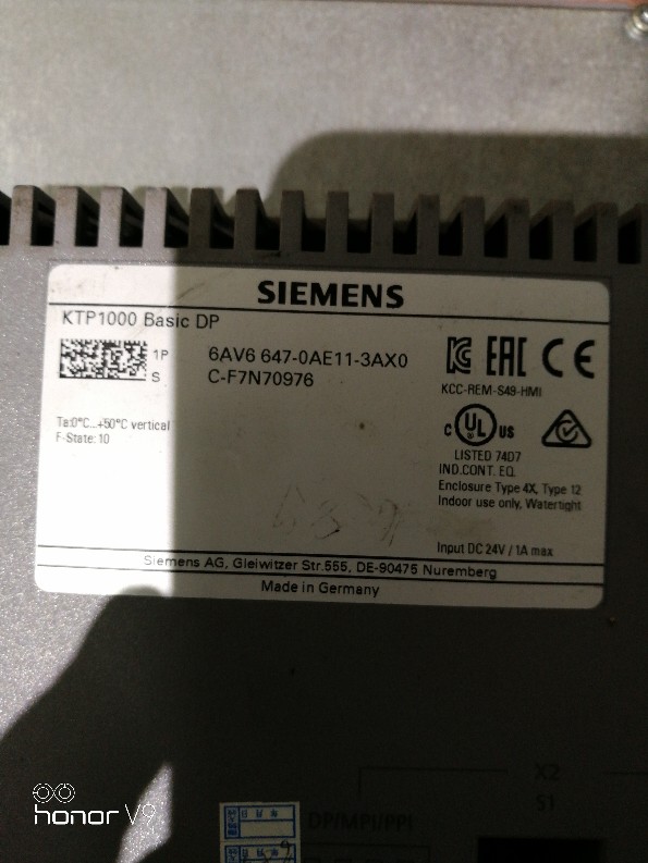 西门子外屏显示屏内屏屏幕触摸屏