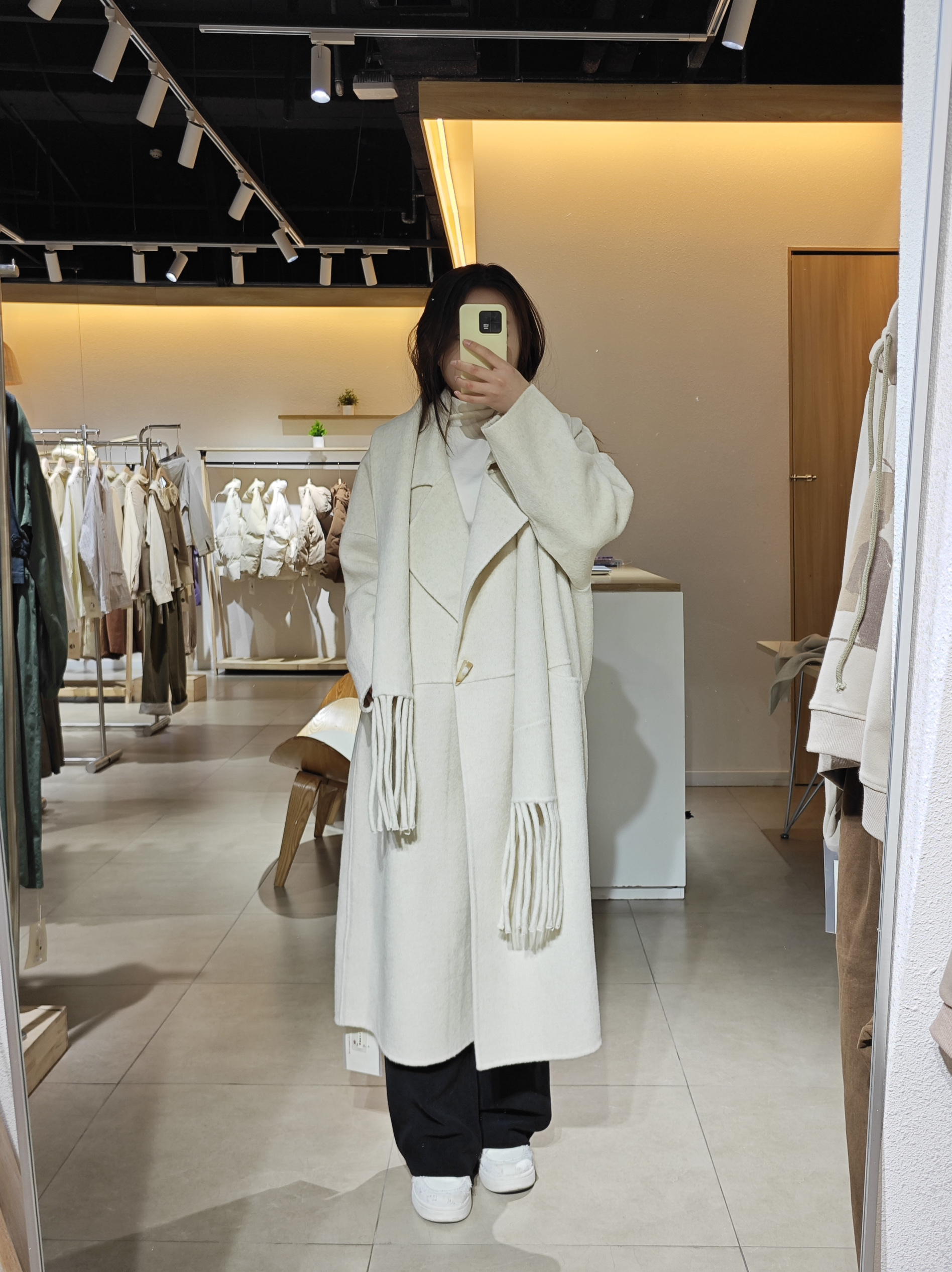 A8麻铺专柜在售款 羊毛大衣