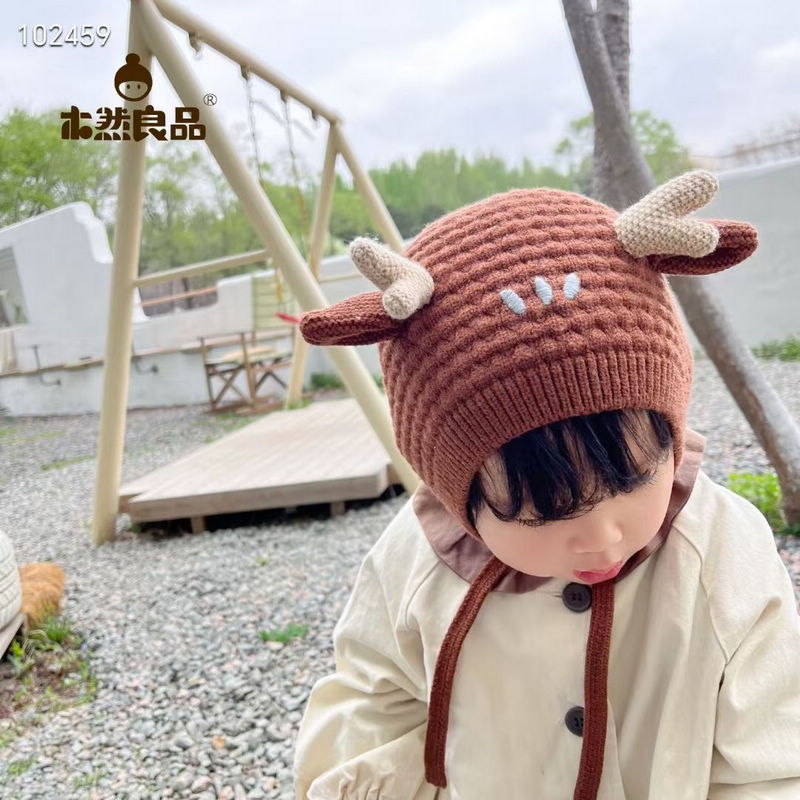 木然良品套头帽可爱立体洋气百搭