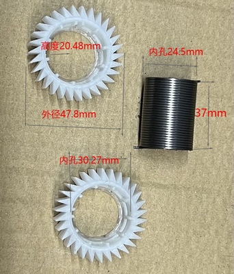 全自动洗衣机塑料离合器报簧，3-6Kg逆时针方向