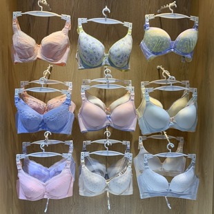 婷妃专柜清仓软钢托夏哺乳文胸怀孕期纯棉孕妇内衣防下垂聚拢喂奶