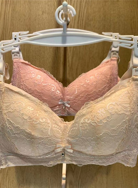婷妃纯棉棉孕妇内衣蕾丝哺乳文胸