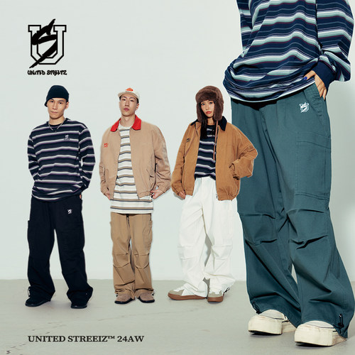 US天丝重磅裤纯色百搭休闲工装裤