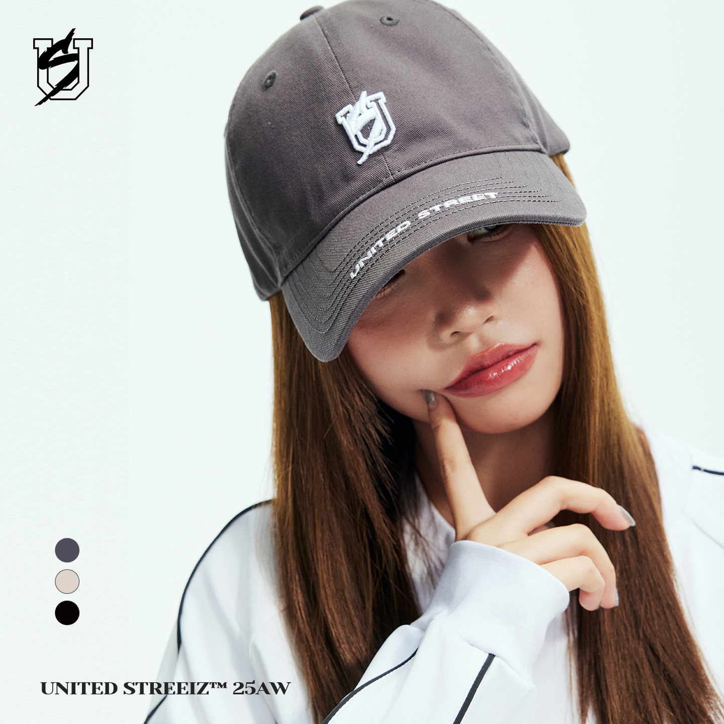 US联邦街牌刺绣鸭舌帽