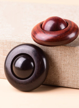 木质手把件紫光檀时来运转手捻