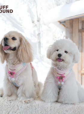 Tuffhound它愿狗狗胸背小型犬冬季猫咪胸背带小狗牵引绳宠物狗绳