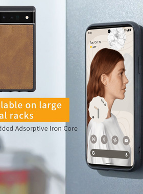 适用谷歌Pixel8 手机皮套谷歌pixel7A钱包手机壳小米12磁吸手机壳