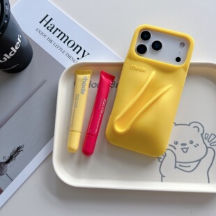 海莉同款rhode可放唇膏iPhone17苹果系列手机壳16/15promax硅胶13
