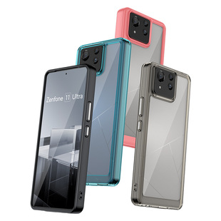 适用炫彩Zenfone9手机壳Zenfone11Ultra手机套华硕10亚克力全包