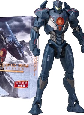 NECA环太平洋合金危险复仇流浪者发光机甲模型超可动玩具摆件手办